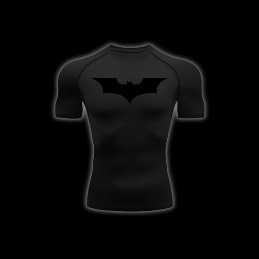 Batman Total Black Compression Shirt | Set - SuperSuits