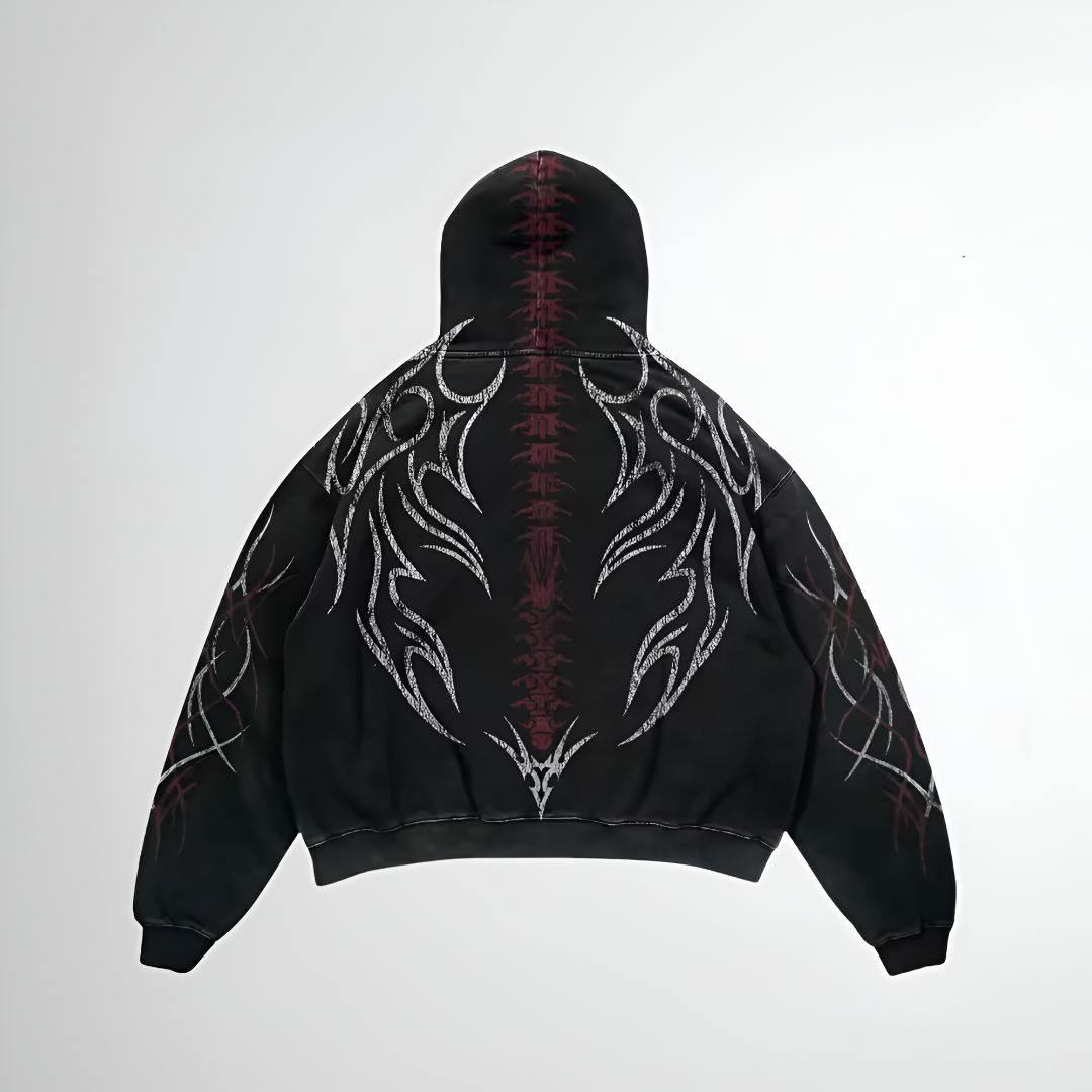 TRIBAL ACID HOODIE