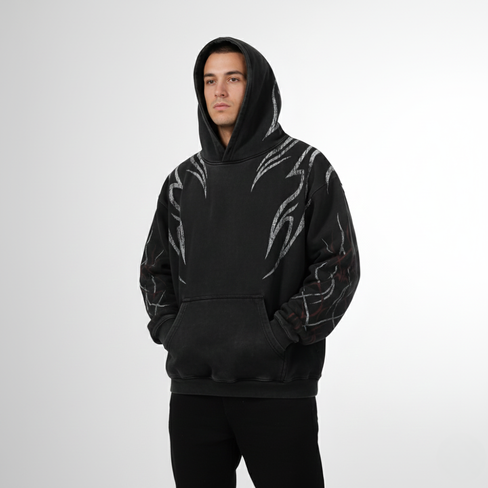 TRIBAL ACID HOODIE
