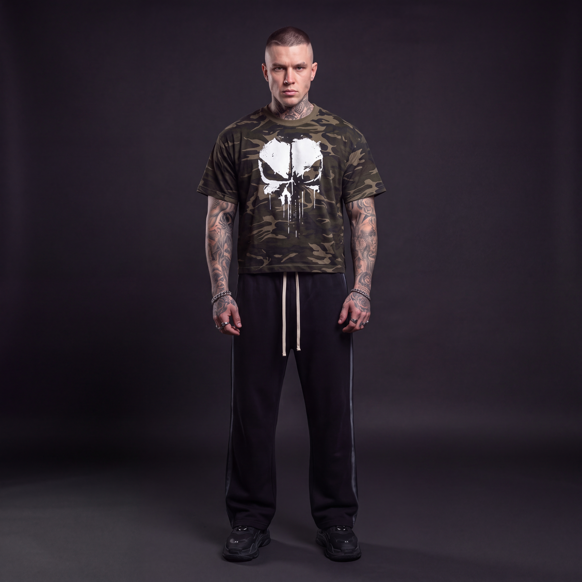 Sunfaded Straight Sweatpants
