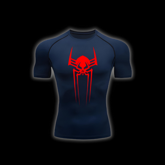 Spiderman 2099 Short Sleeve Compression Shirt - SuperSuits
