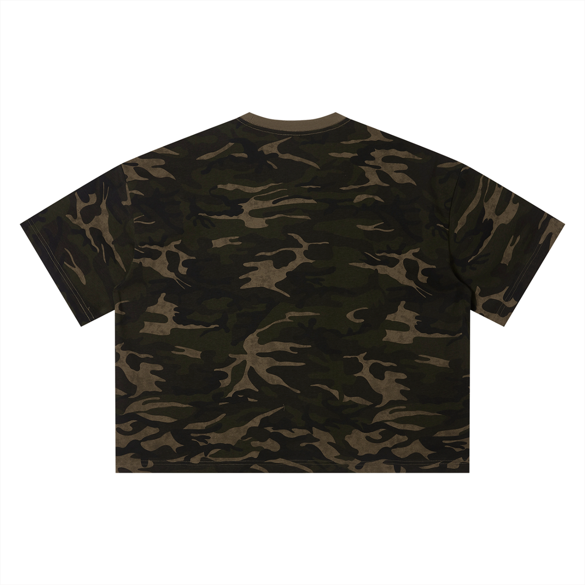 Skull Camo Boxy Tee
