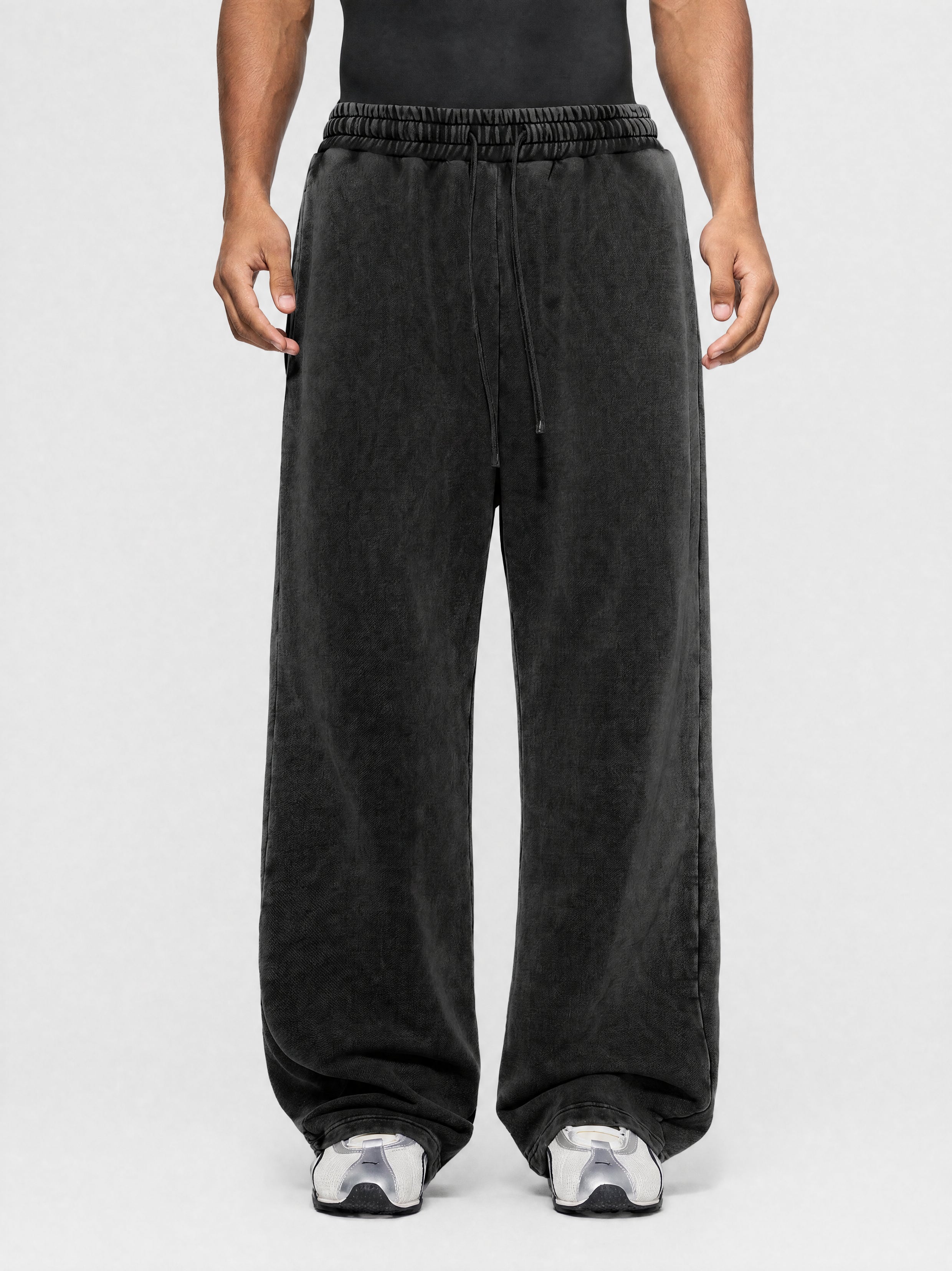 Snow Wash Baggy Sweatpants