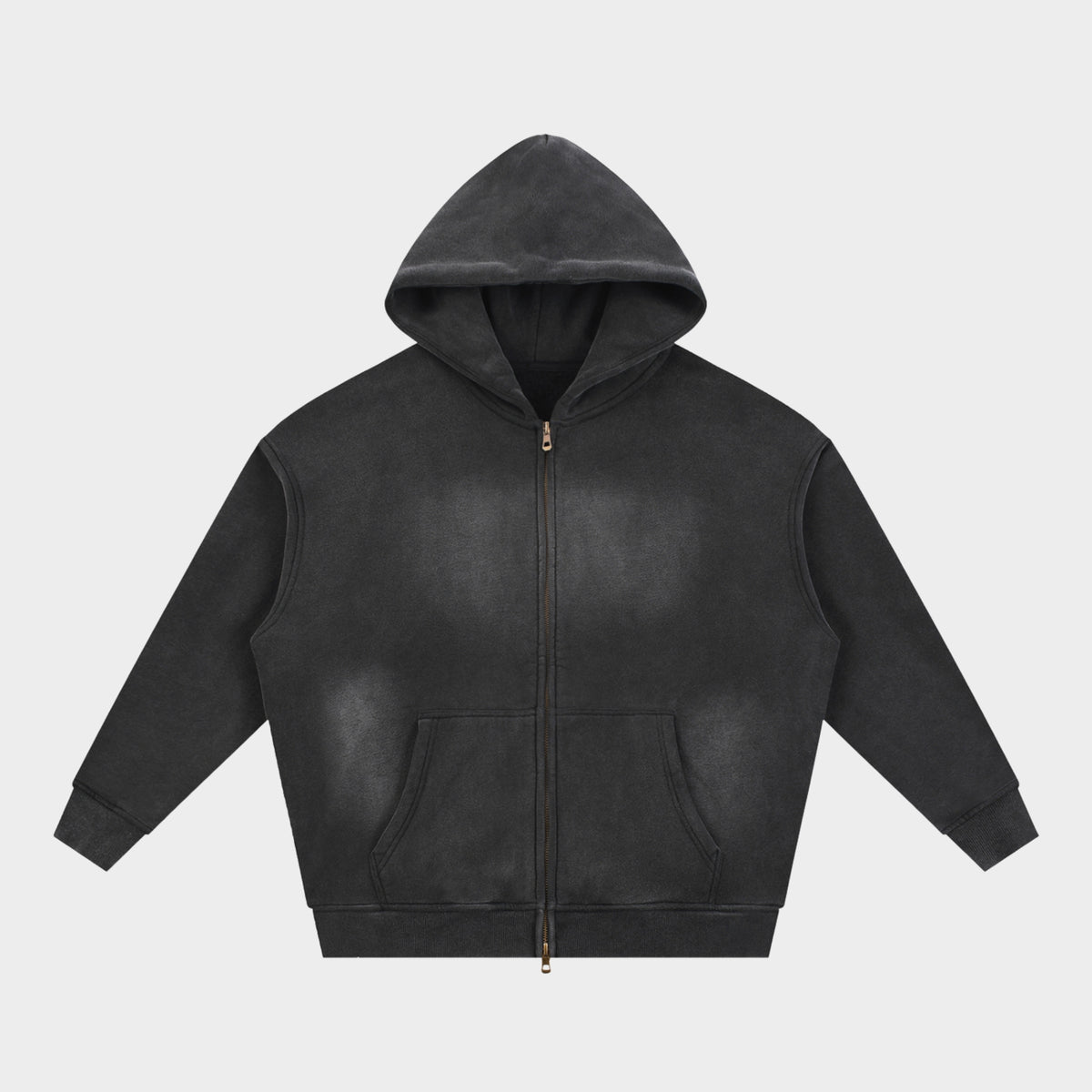 Sunfade Two-way Zipper Hoodie