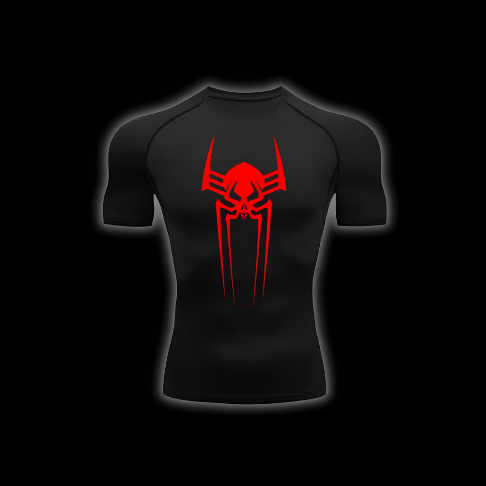 Spider 2099 Short Sleeve Compression Shirt - SuperSuits