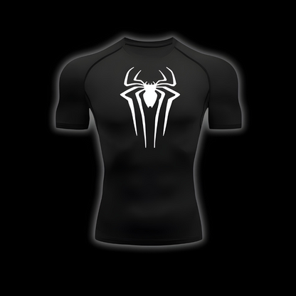 Spider Short Sleeve Compression Shirt | Set - SuperSuits