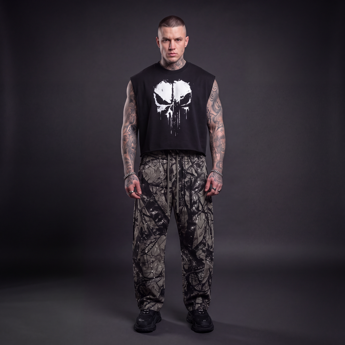 Camo Barrel Pants