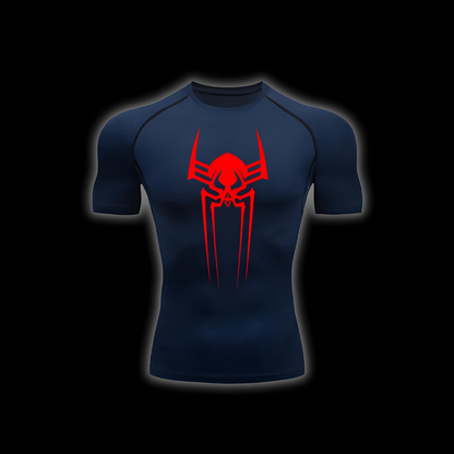 Spider 2099 Short Sleeve Compression Shirt - SuperSuits